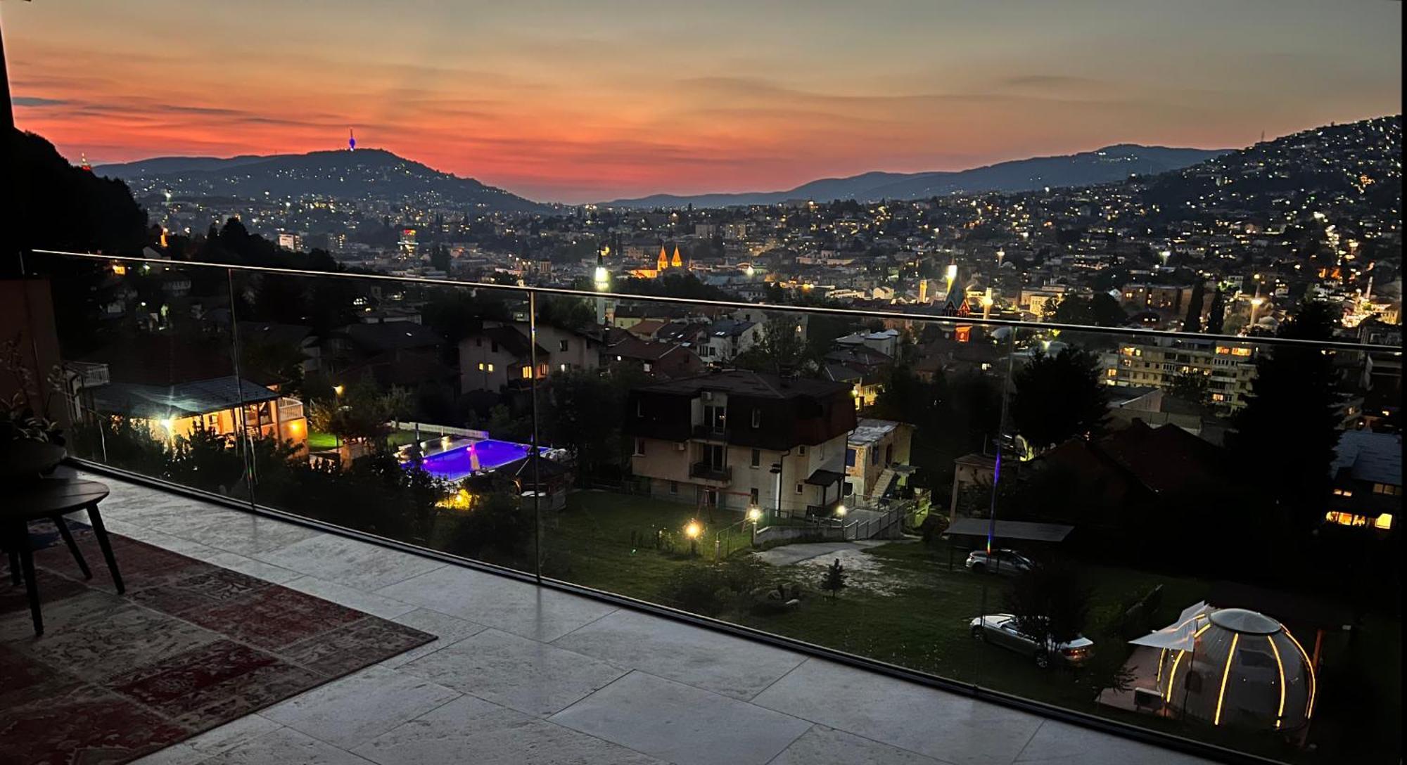 The Penthouse Sarajevo Leilighet Eksteriør bilde