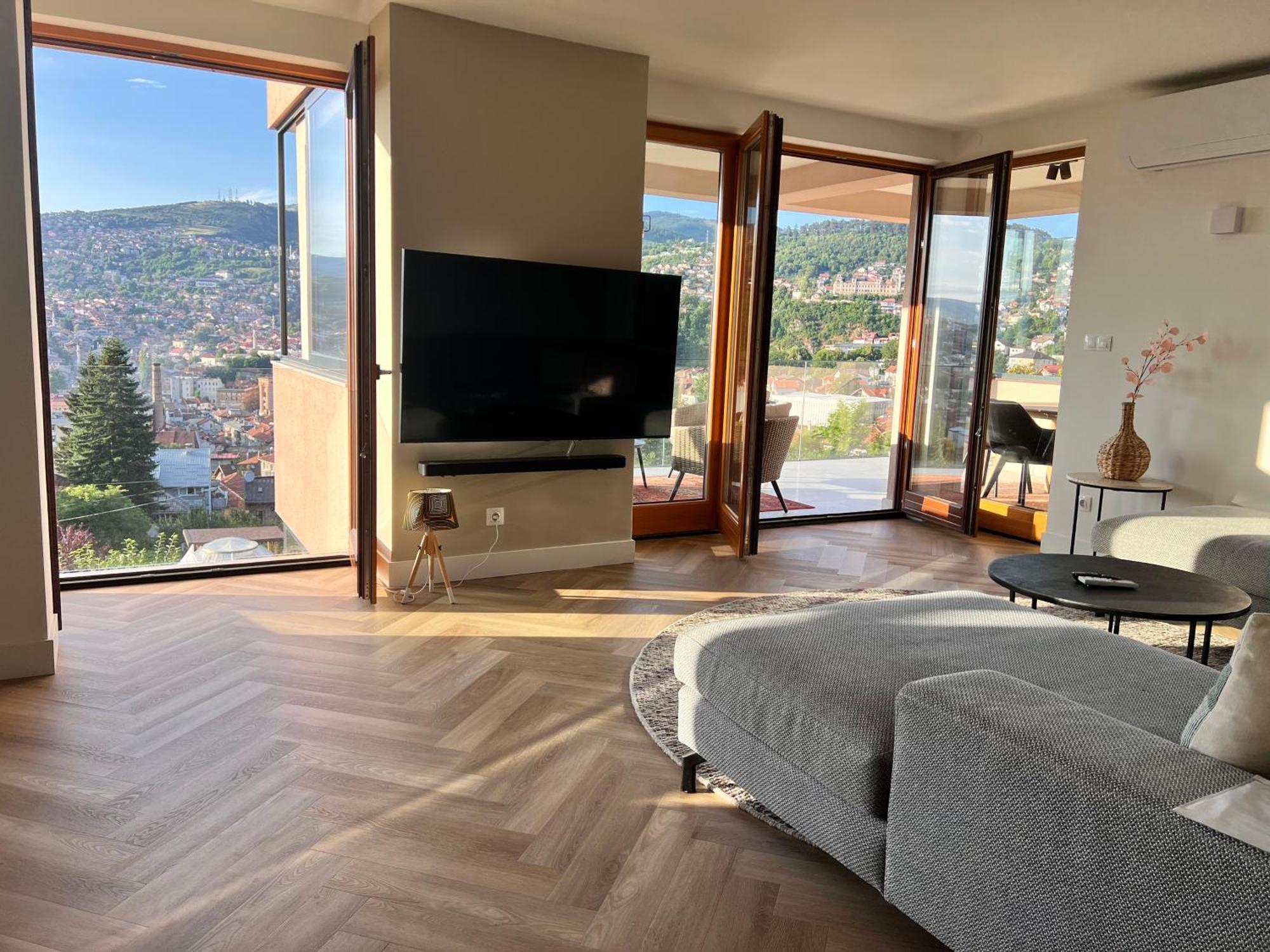The Penthouse Sarajevo Leilighet Rom bilde